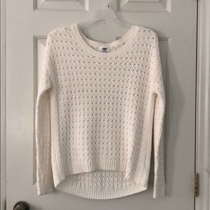 Loose fit knit sweater